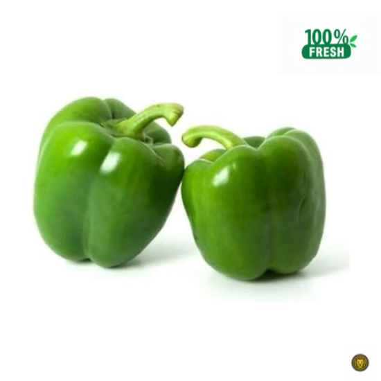 Picture of Fresh Green Capsicum (Bell Peppers)