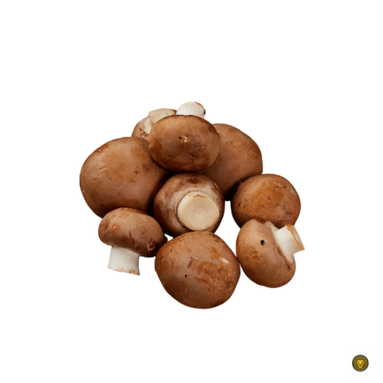 Picture of Fresh Swiss Brown Mushrooms