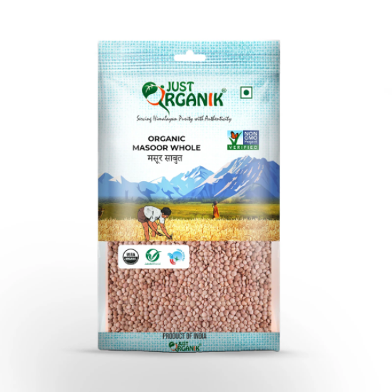 Picture of Just Organik Organic Masoor Whole