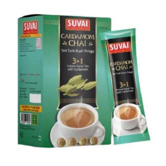 Picture of Suvai Cardamon Chai Premix 3 in 1 Instant