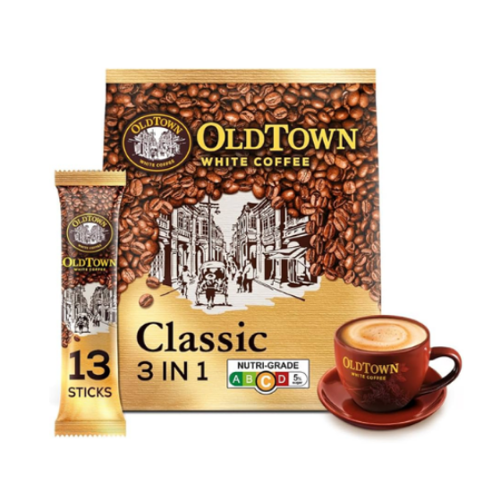 Picture of Old Town 3 in 1 Instant White Coffee - Classic