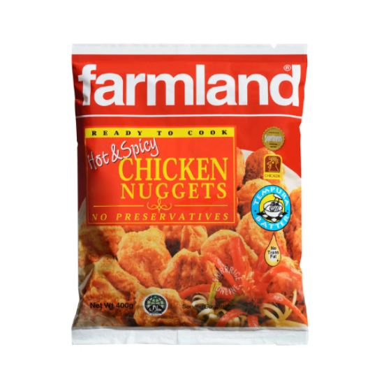Picture of Farmland Frozen Chicken Nuggets - Hot and Spicy