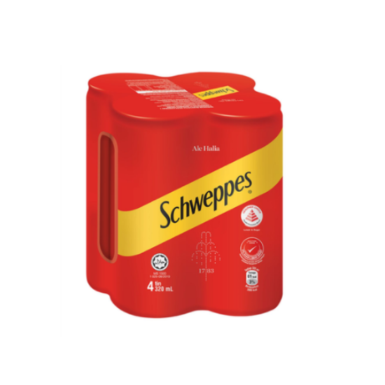 Picture of Schweppes Carbonated Can Drink - Dry Ginger Ale