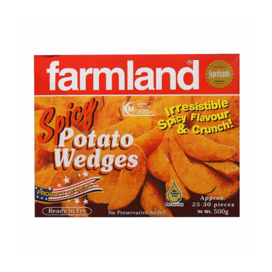Picture of Farmland Frozen Potato Wedges - Spicy