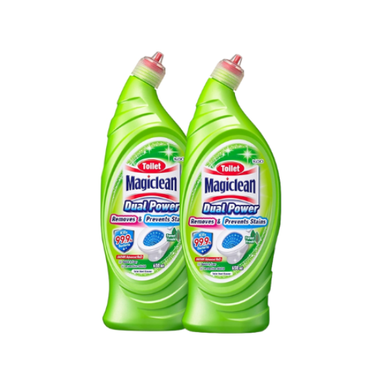 Picture of Magiclean Dual Power Toilet Cleaner Forest Fresh (COMBO)