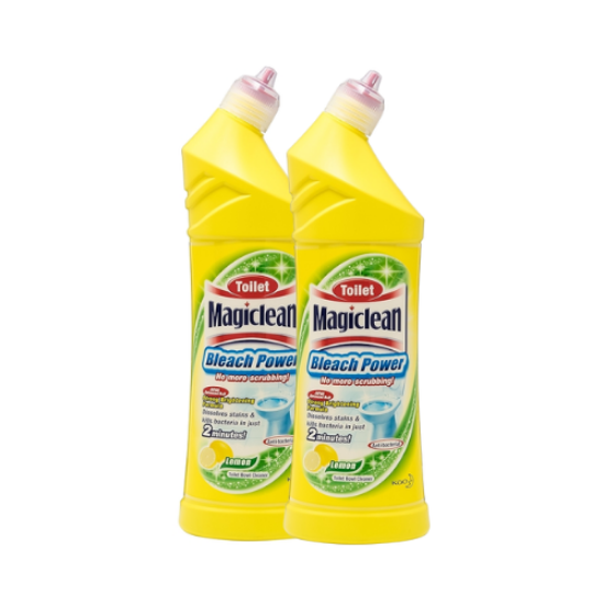 Picture of Magiclean Toilet Bleach Power Cleaner Lemon (COMBO)