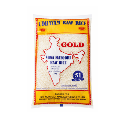 Picture of Udhayam's Gold Sona Masoori Raw Rice