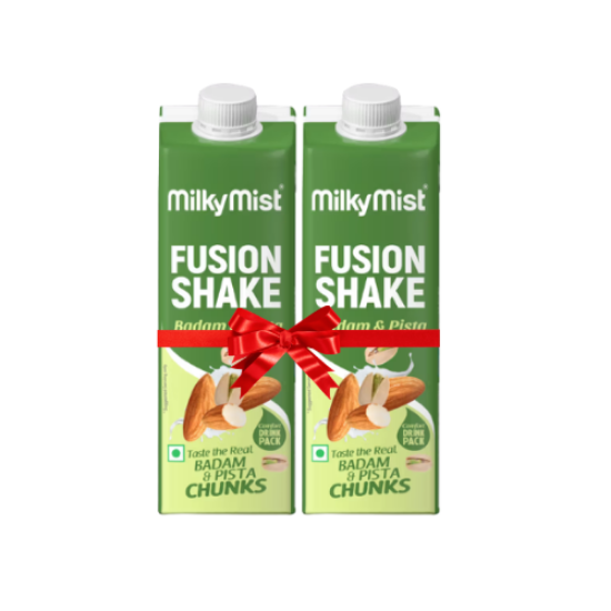 Picture of Milky Mist Badam Pista Milk Shake (Combo)