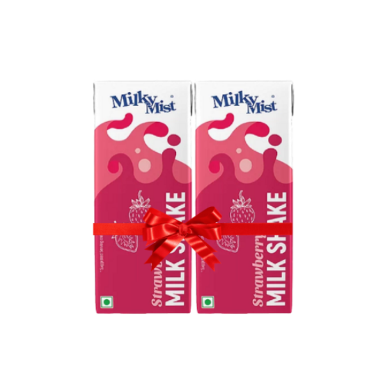 Picture of Milky Mist Strawberry Milk Shake(cOMBO)