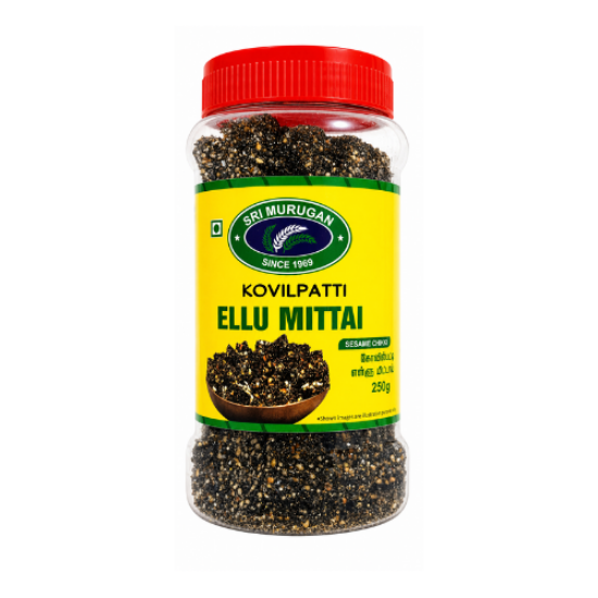 Picture of Sri Murugan Kovilpatti Ellu Mittai Black(Jar)