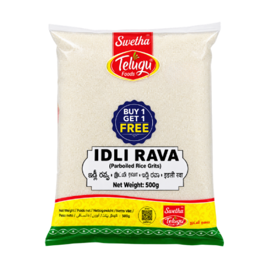 Picture of Telugu Foods Idli Rava (Buy 1 Get 1)